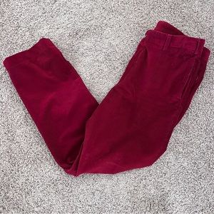 Bills Khakis red corduroy pants sz 38x32